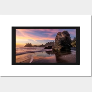 Sunset at Trinidad, California Posters and Art